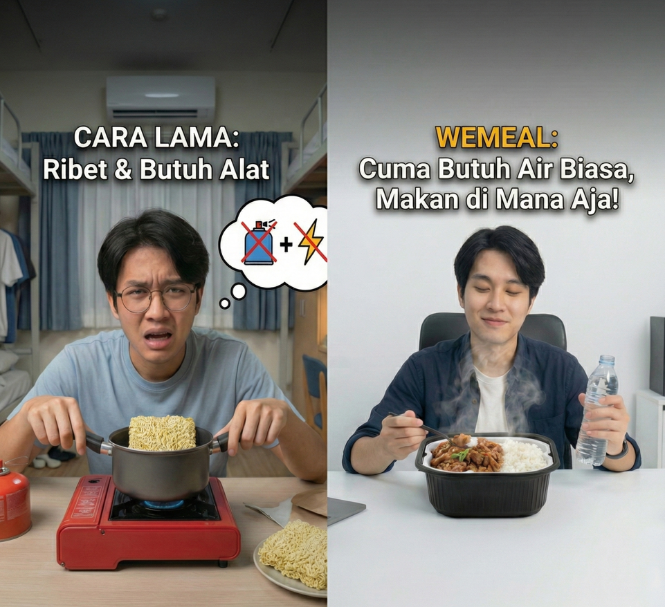 Perbedaan WEMEAL dengan Makanan Instan Biasa: Mana yang Lebih Worth It?